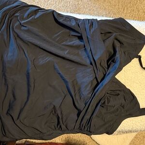 Lands' End Black Tankini Swimwear